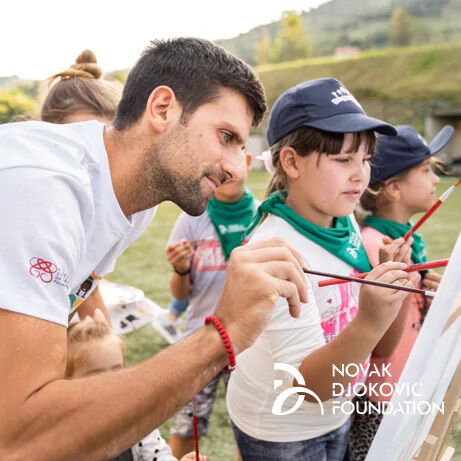 novak djokovic foundation t shirt