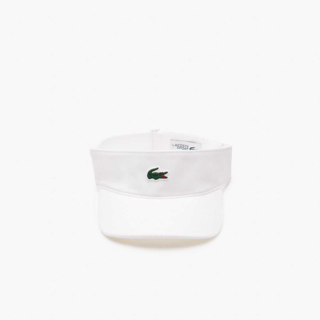 Unisex Lacoste SPORT Pique And Fleece Tennis Visor Unisex Lacoste SPORT Pique And Fleece Tennis Visor