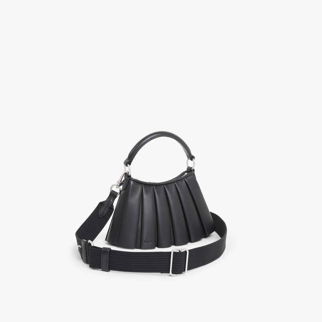 lacoste mini lenglen leather bag