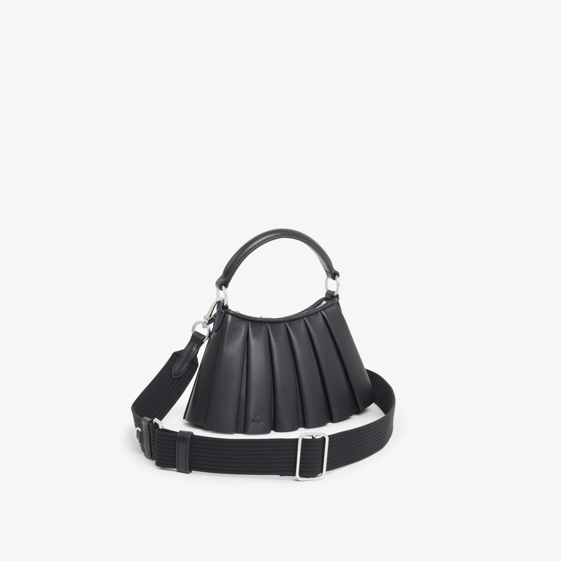 lacoste mini lenglen leather bag