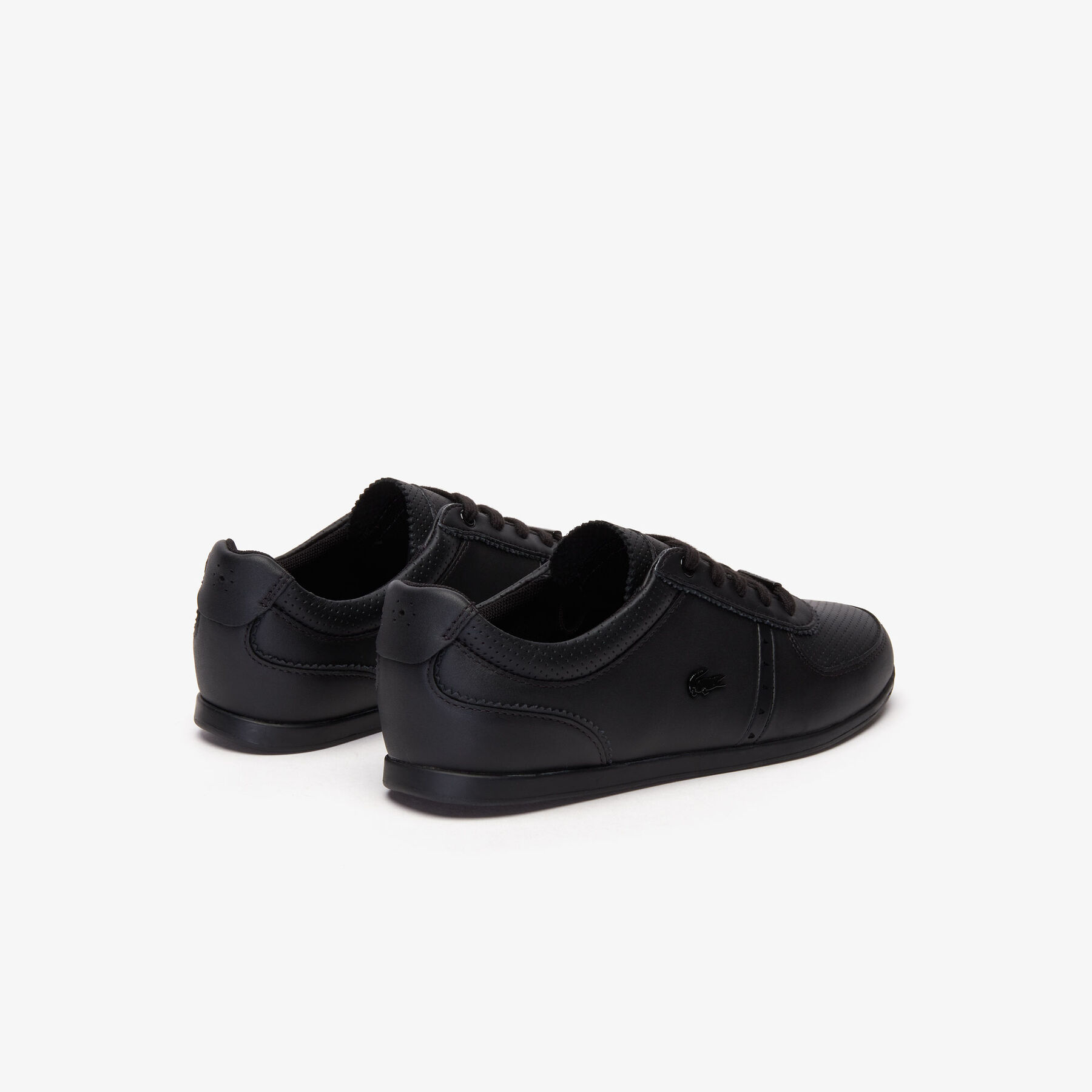 lacoste women s rey sport leather trainers