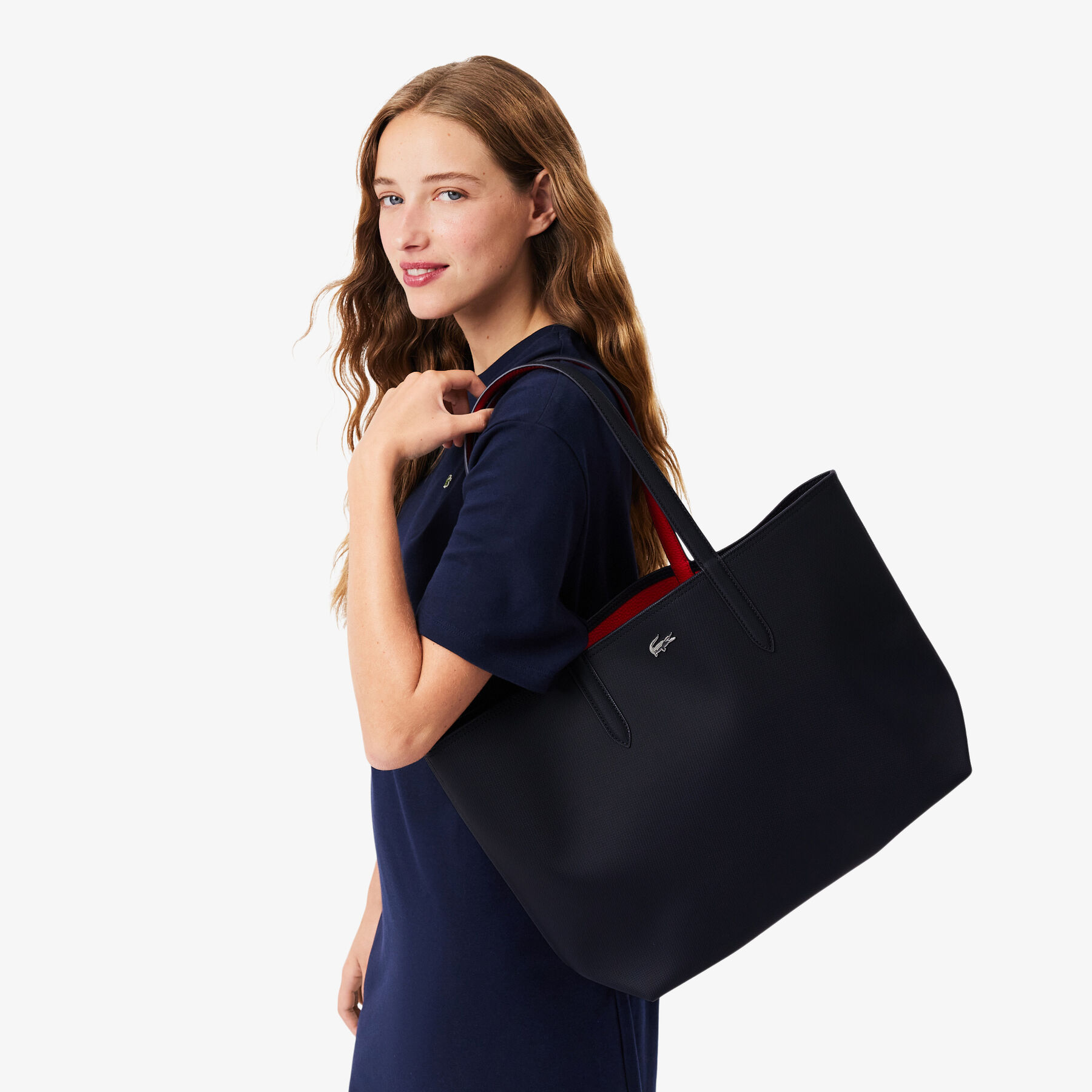 Anna Reversible Tote with Pouch