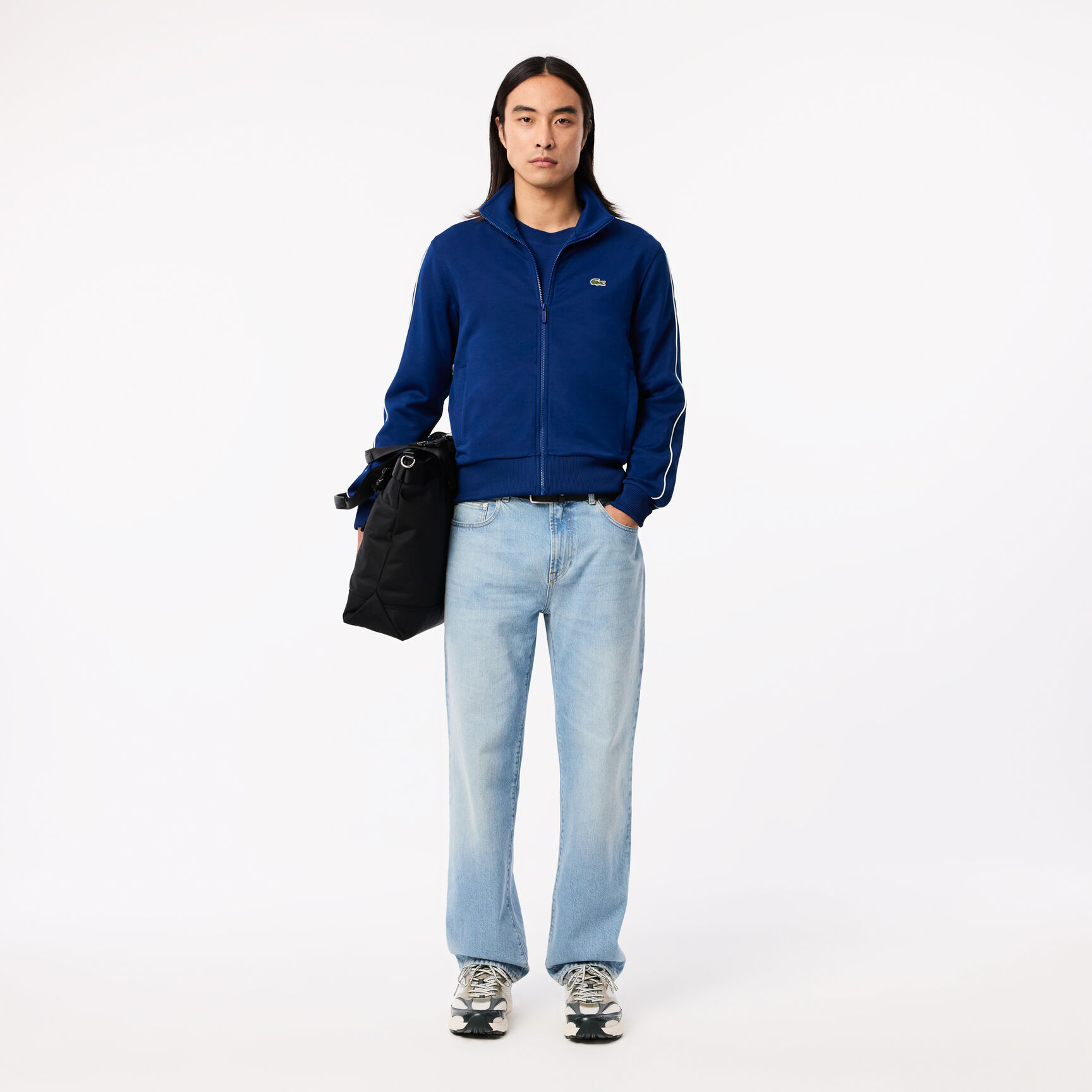 Paris Pique Zip Front Track Jacket Paris Pique Zip Front Track Jacket