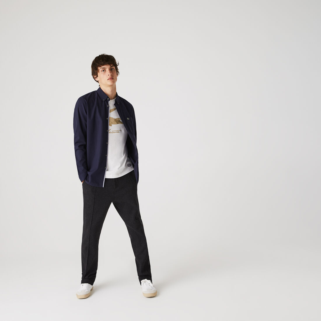 Men's Regular Fit Cotton Oxford Shirt