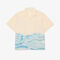 lacoste relaxed fit striped crocodile shirt