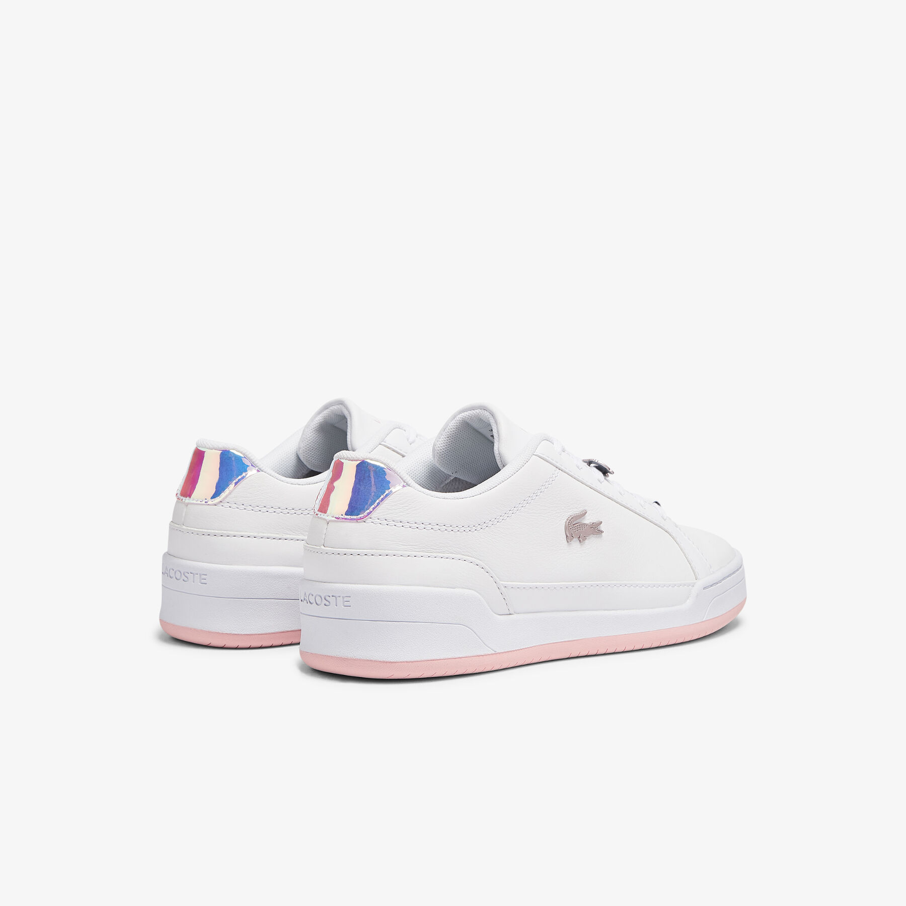 lacoste women s challenge leather and synthetic sneakers