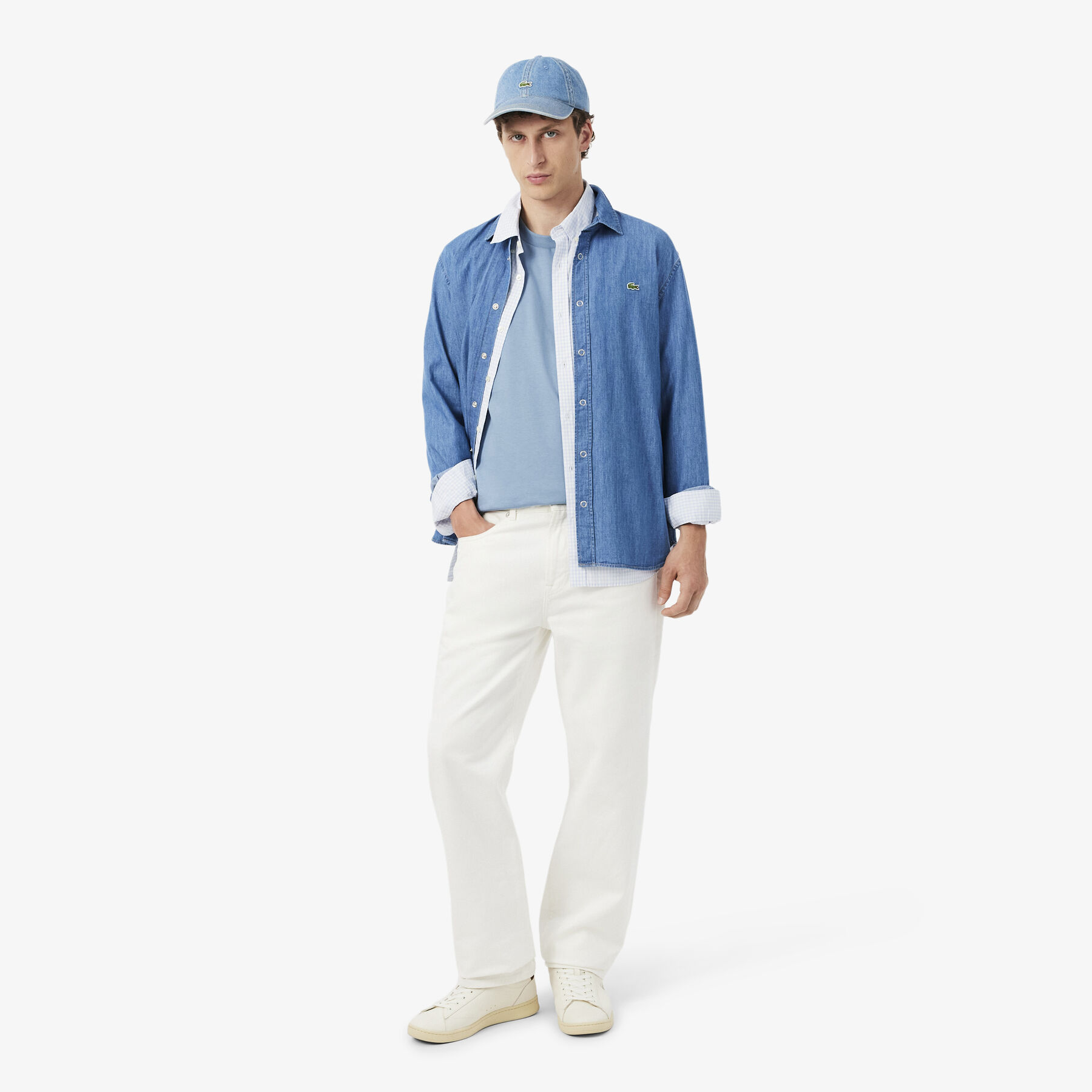 Men's Carnaby Set Leather Sneakers lacoste men s carnaby set leather sneakers