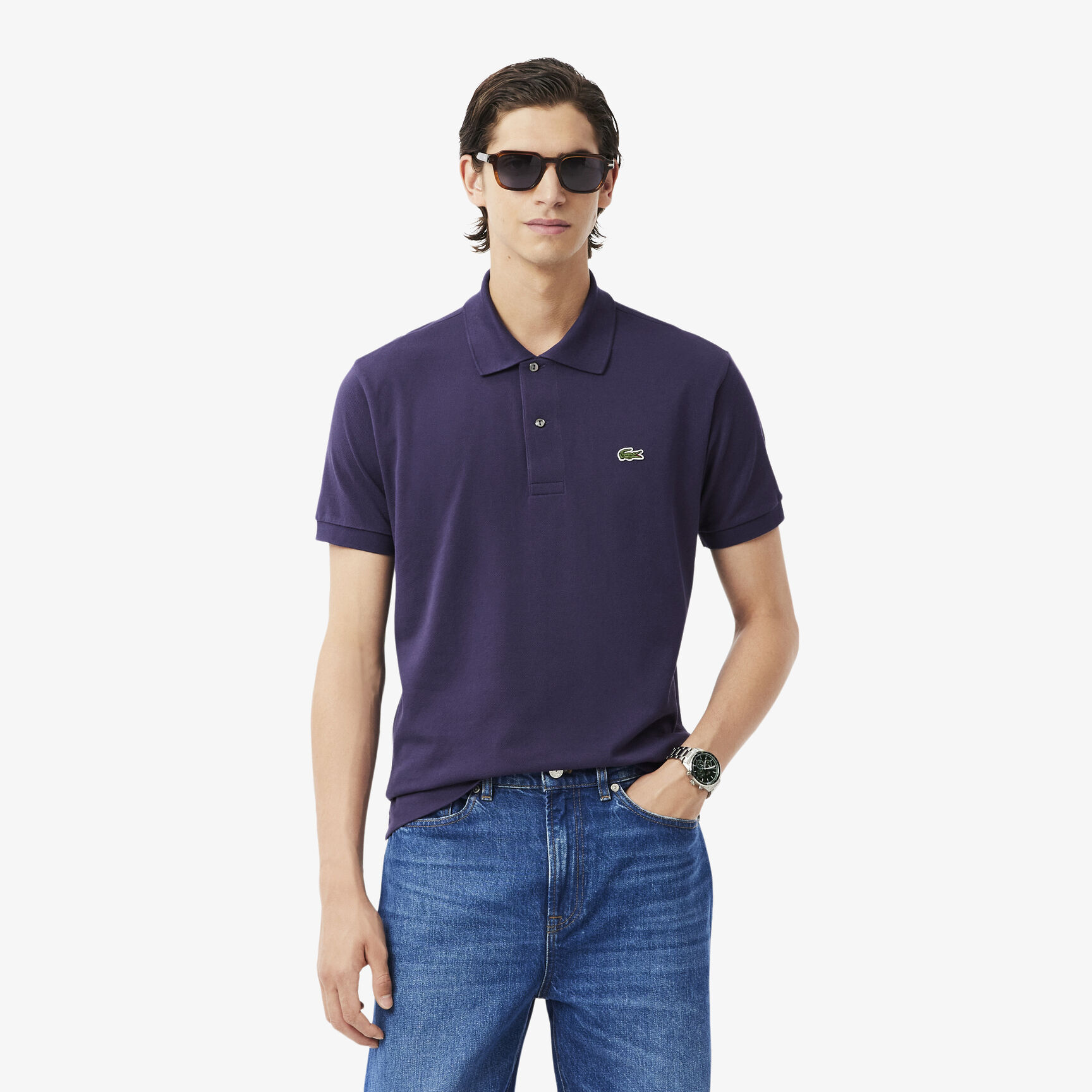 قميص بولو كلاسيكي L.12.12 أصلي قميص بولو كلاسيكي L.12.12 أصلي