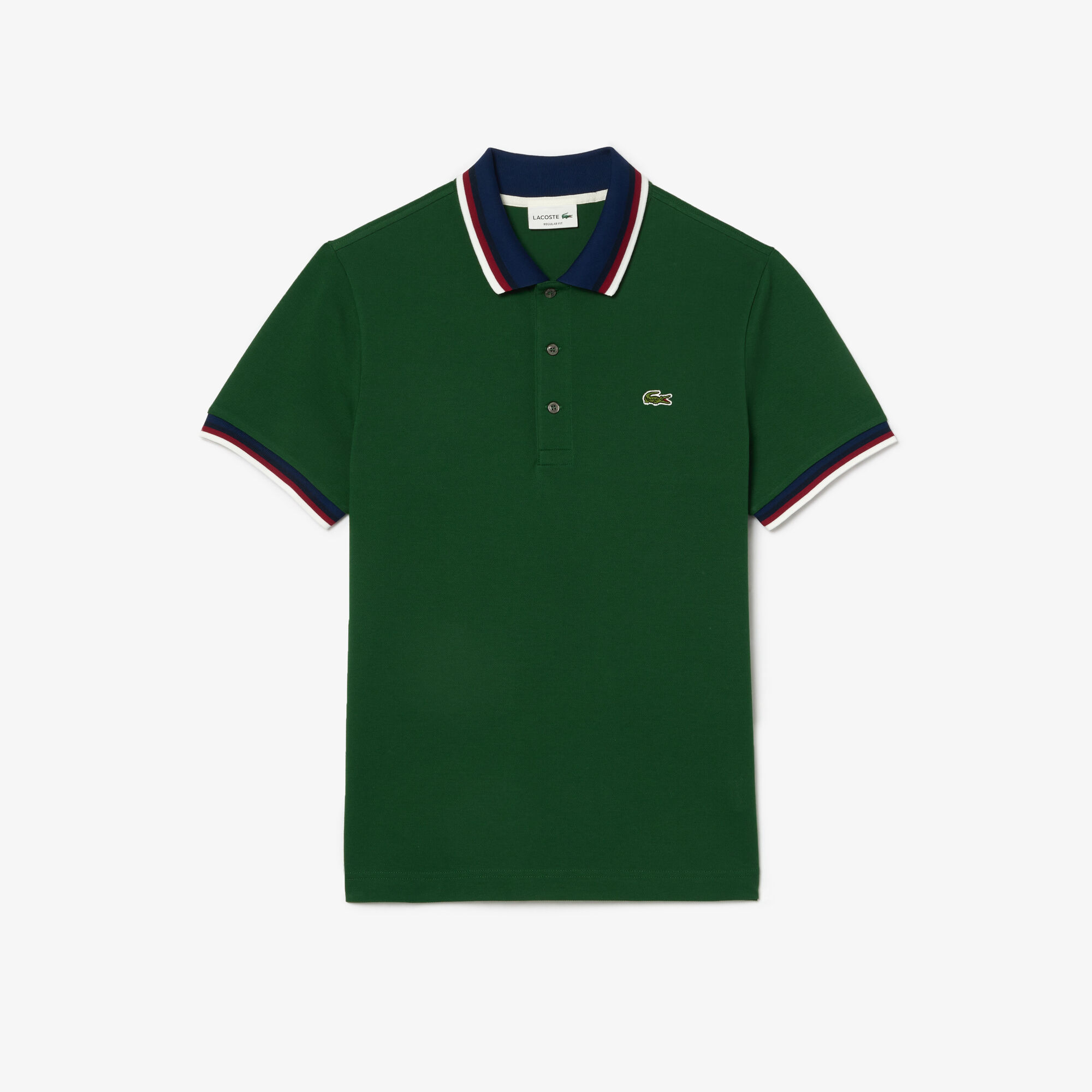 Buy Regular Fit Contrast Collar Polo Shirt Lacoste SA