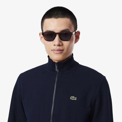 Zip-Up High Neck Fleece Sweatshirt Zip-up High Neck Fleece Sweatshirt