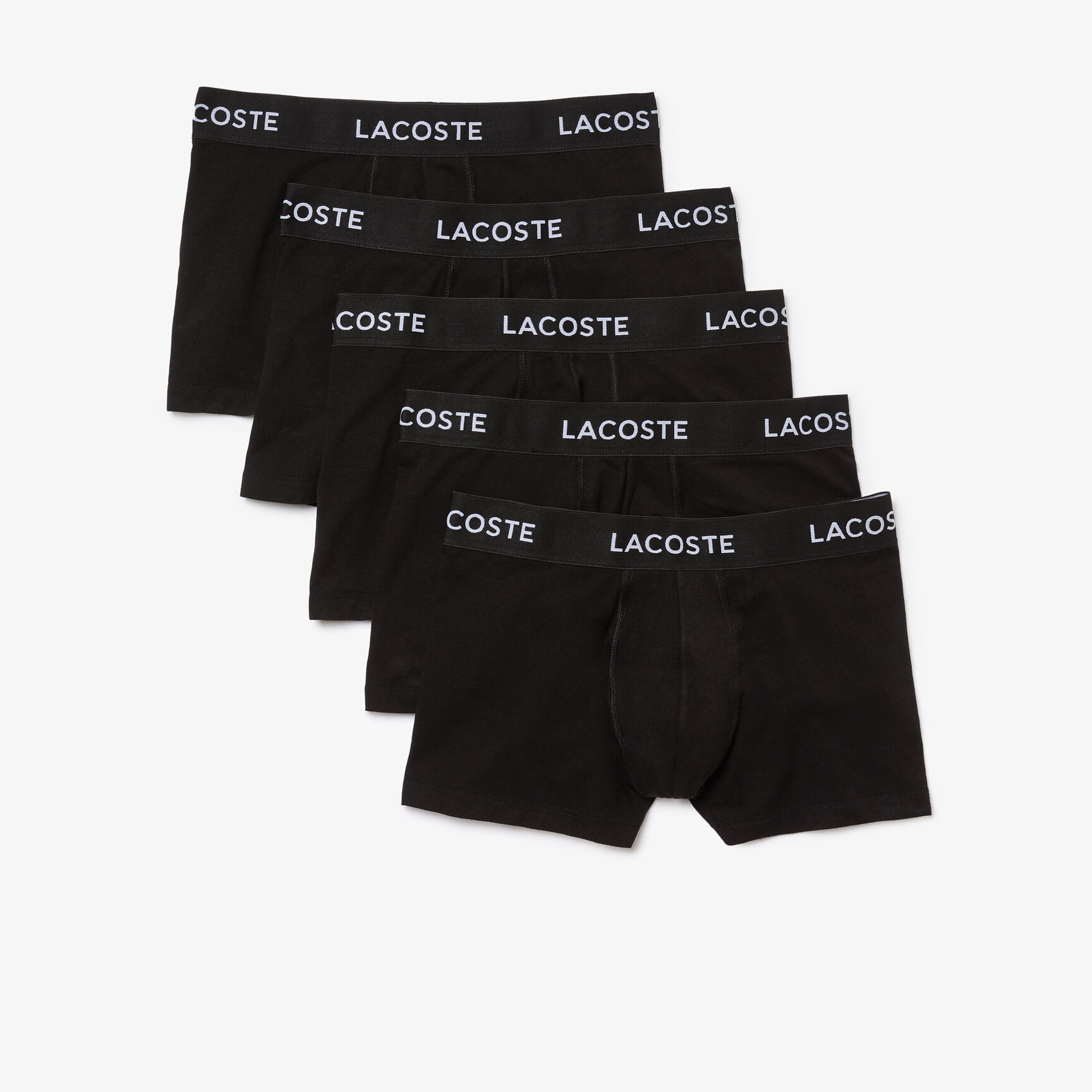 Men's 5-pack Lacoste Stretch Cotton Trunks Men's 5-pack Lacoste Stretch Cotton Trunks