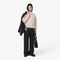 Patchwork Effect High Neck Wool Sweater Patchwork Effect High Neck Wool Sweater