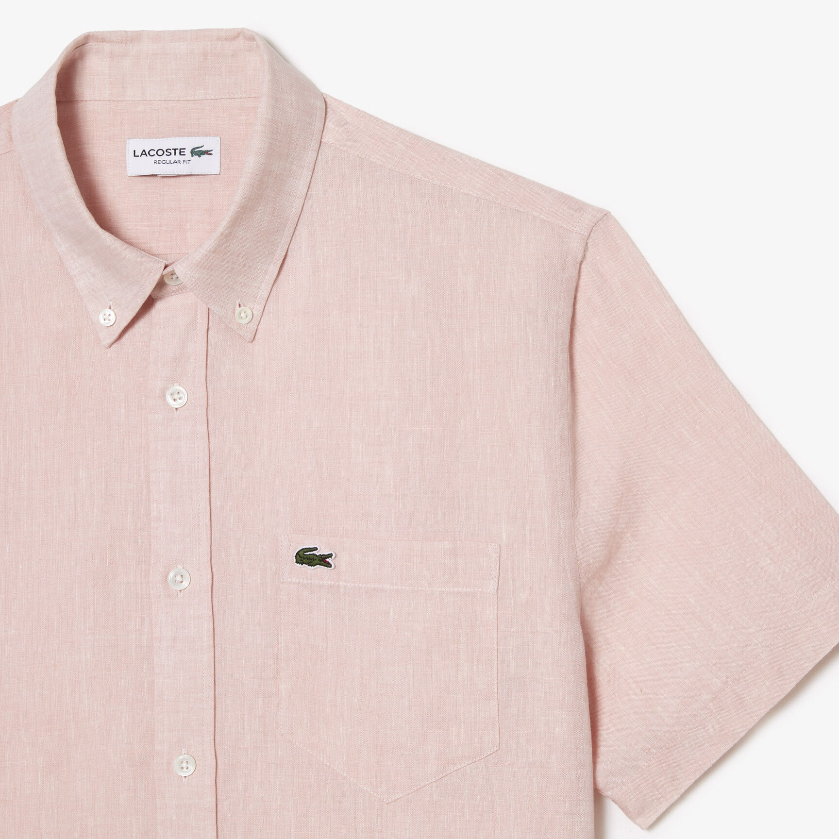 Short Sleeved Linen Shirt