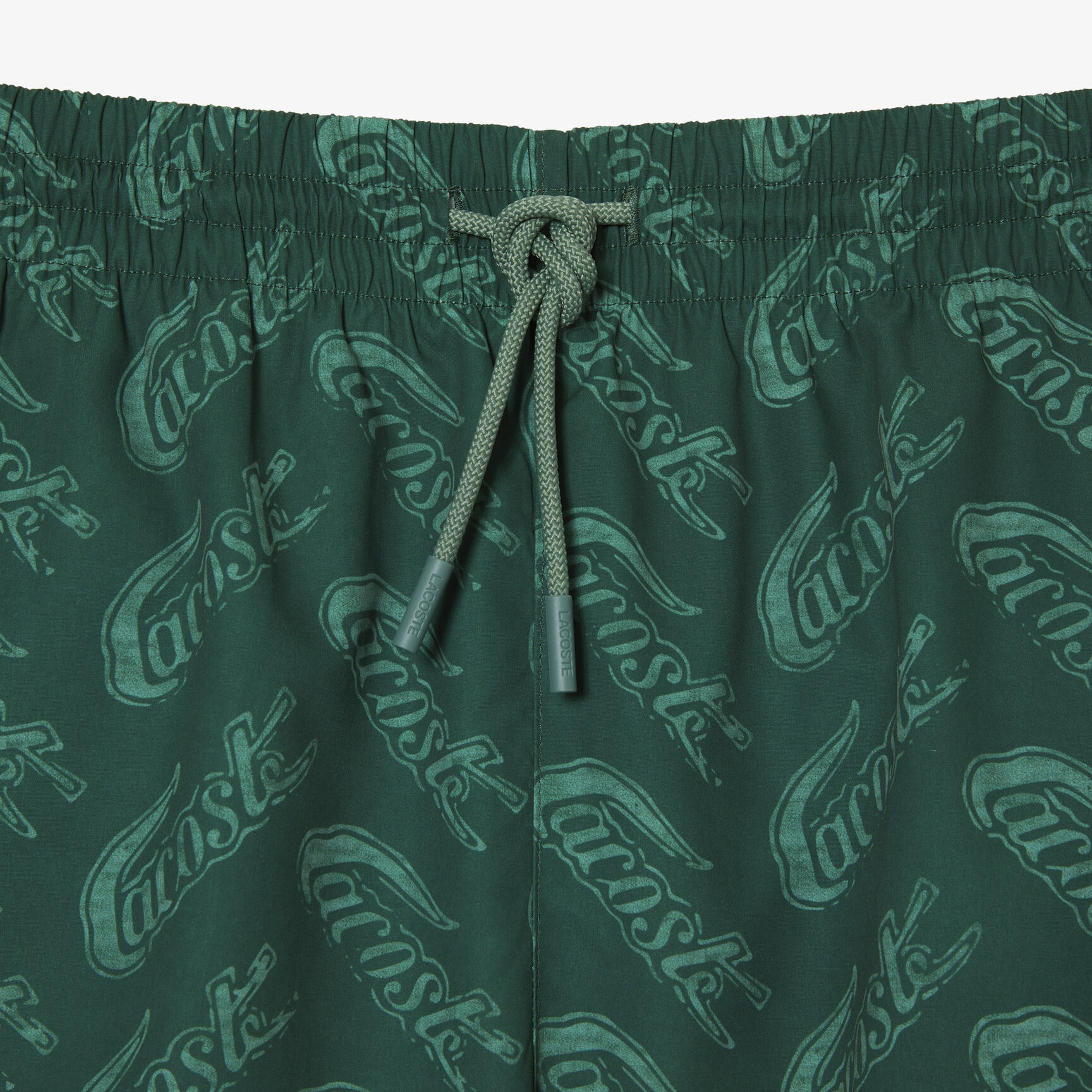 شورت سباحة لاكوست بوليستر معاد تدويره للرجال