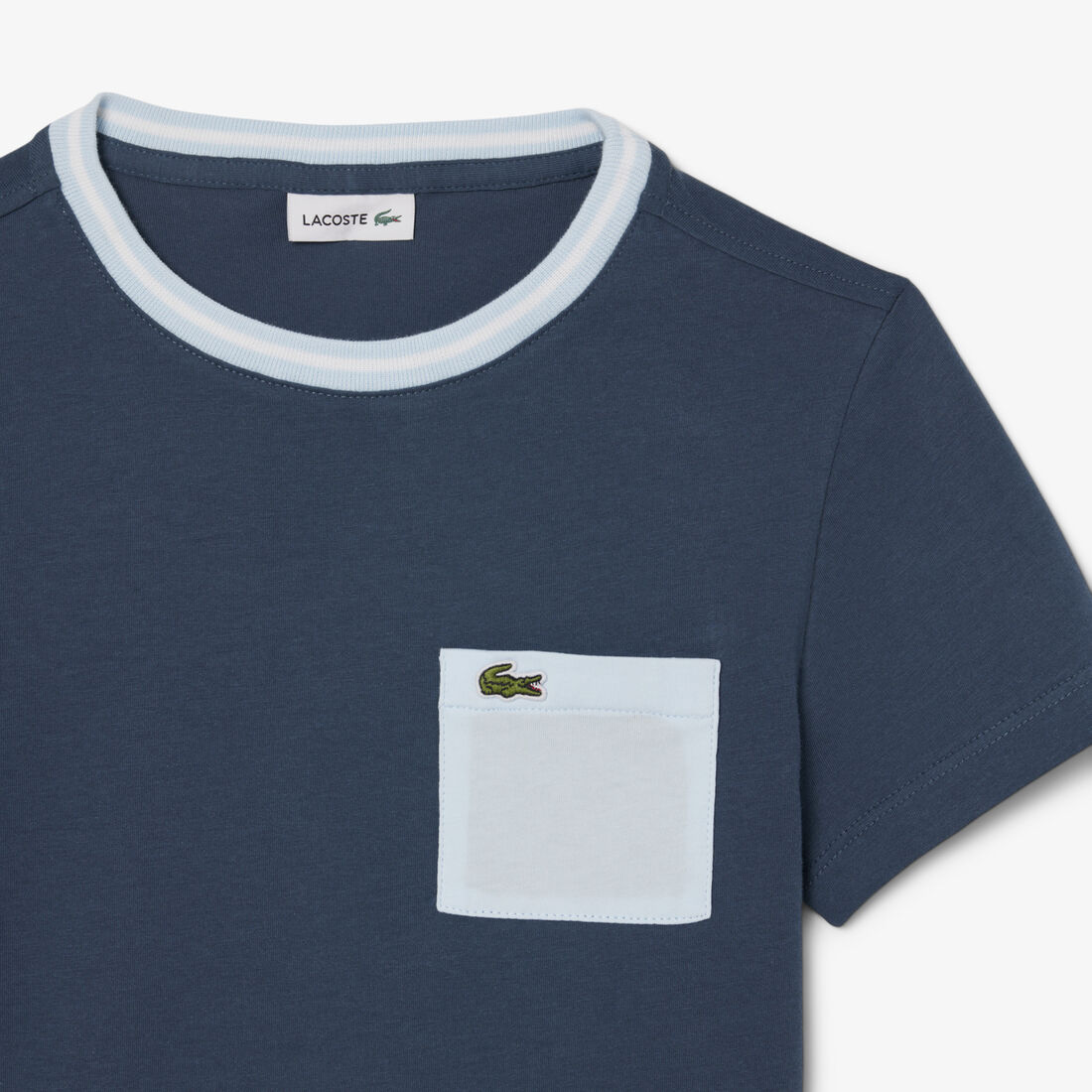 تي شيرت قطني بطبعة متباينة تي شيرت قطني بطبعة متباينة