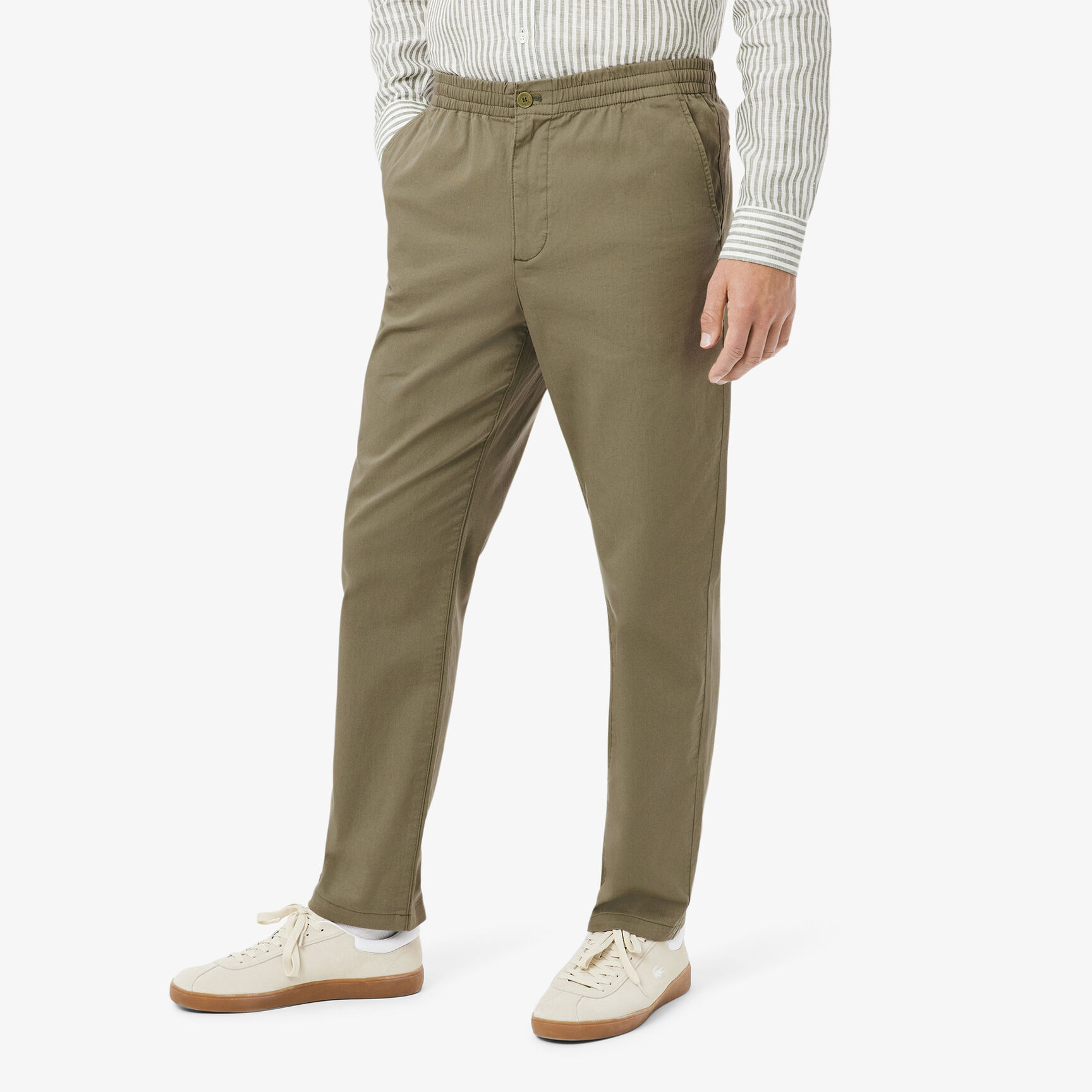 Regular Fit Cotton Gabardine Chino Pants