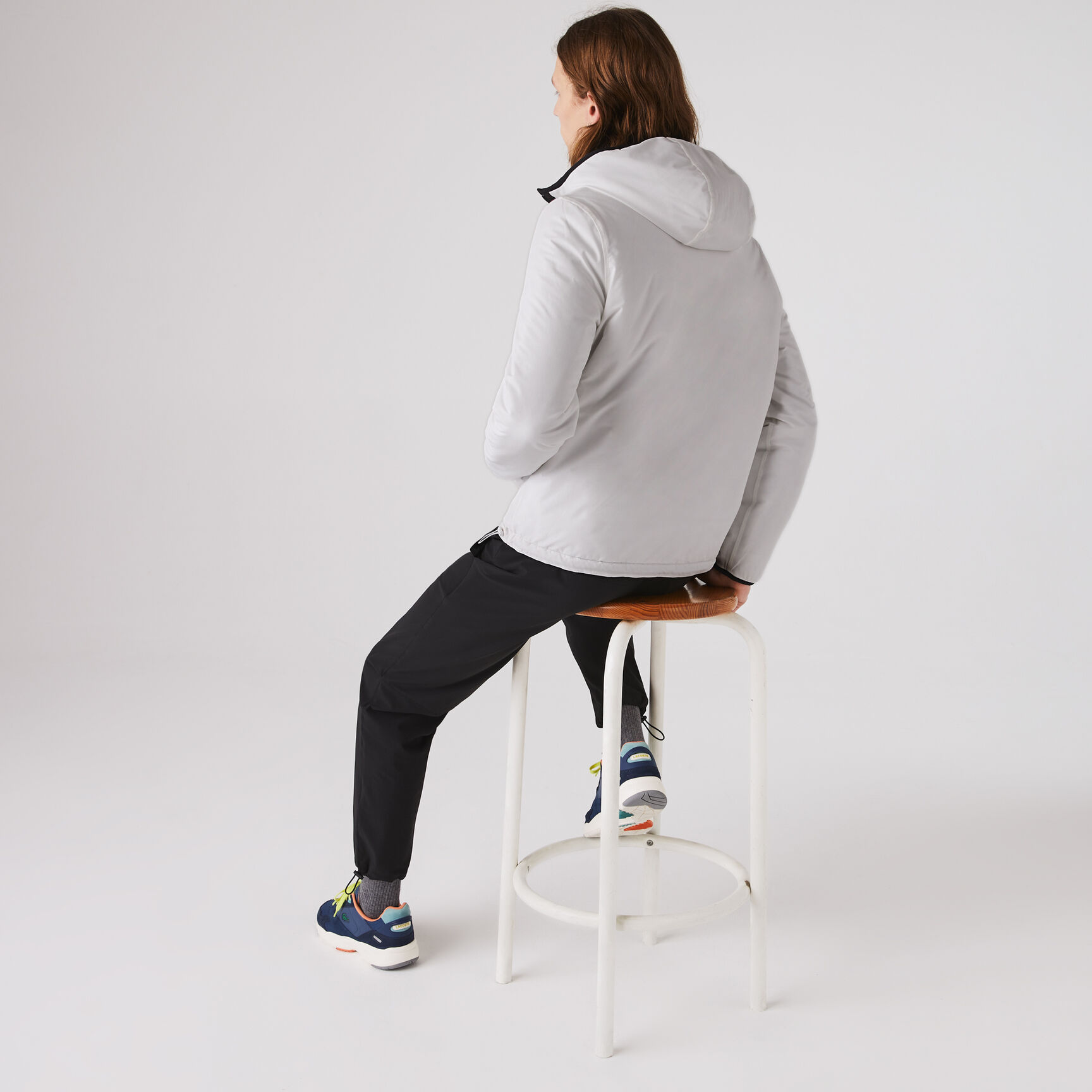 سويت شيرت مبطن يمكن لبسه على الوجهين للرجال سويت شيرت مبطن يمكن لبسه على الوجهين للرجال