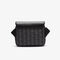 lacoste men s the blend clipped monogram canvas messenger bag