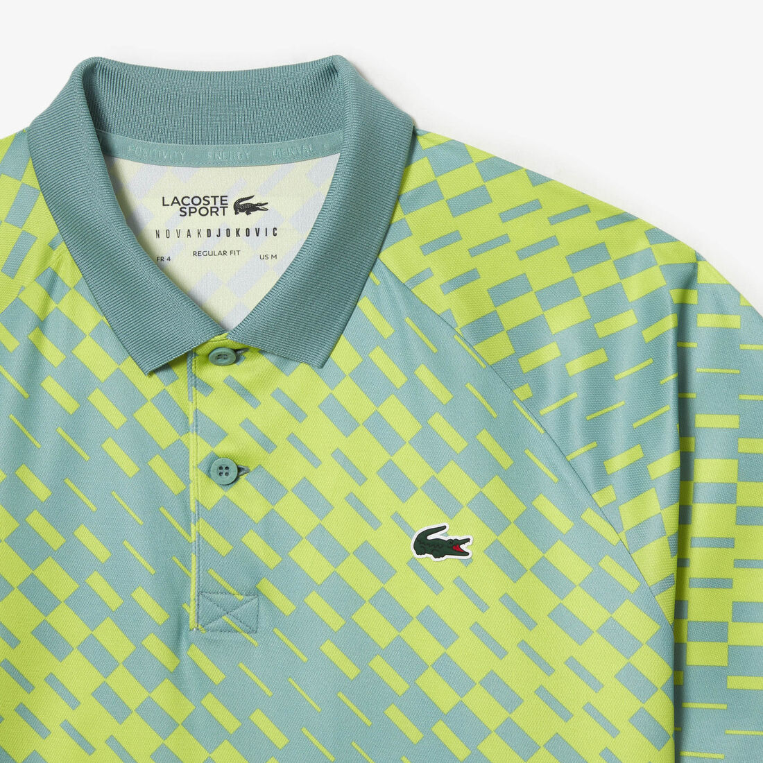Men's Lacoste Tennis x Novak Djokovic Printed Polo Shirt Men's Lacoste Tennis x Novak Djokovic Printed Polo Shirt