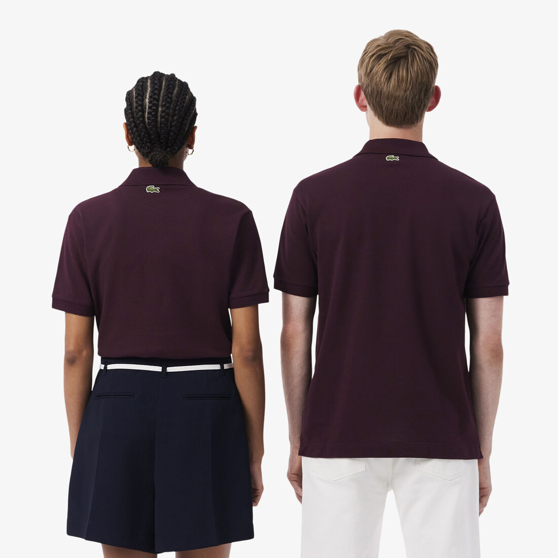 Classic Fit Embossed Branding Polo Shirt lacoste classic fit embossed branding polo shirt