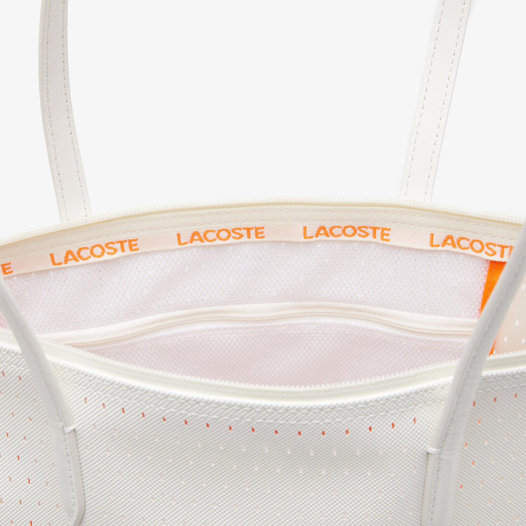 Women’s Lacoste L.12.12 Large Perforated Tote women s lacoste l 12 12 large perforated tote