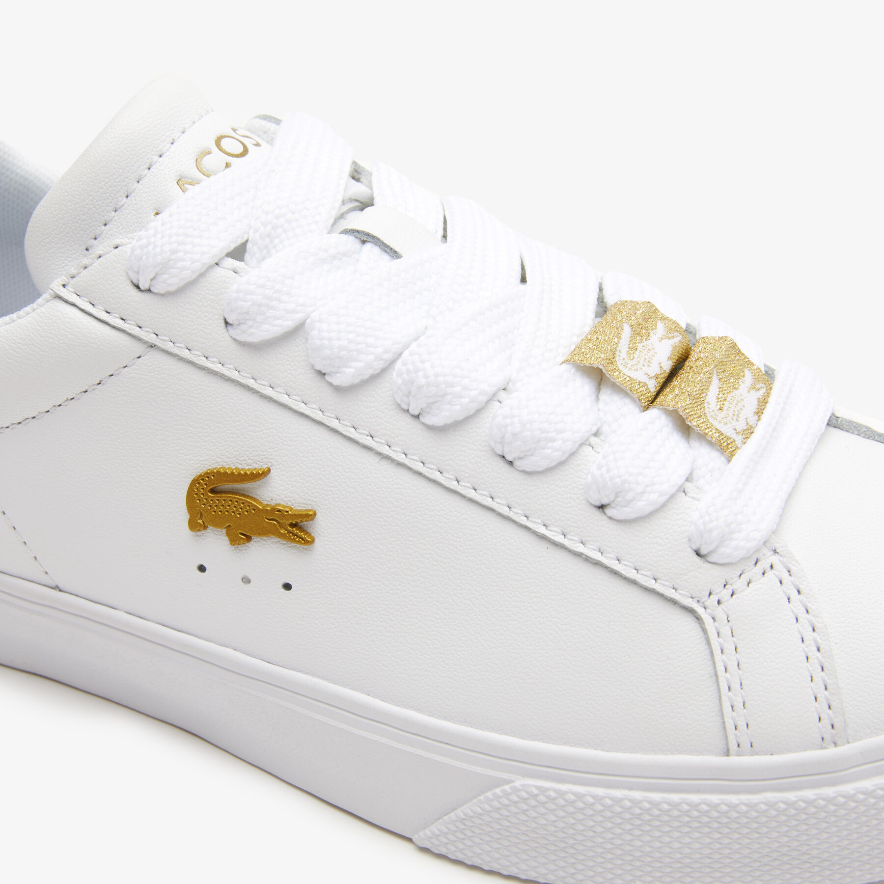 women s lacoste lerond pro leather colour block trainers