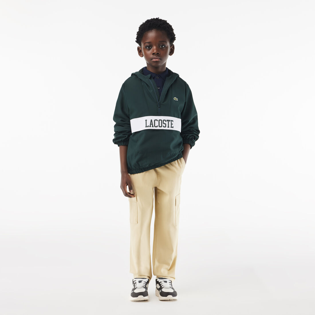 Kids' Lacoste Regular Fit Petit Pique Polo Shirt Kids' Lacoste Regular Fit Petit Pique Polo Shirt