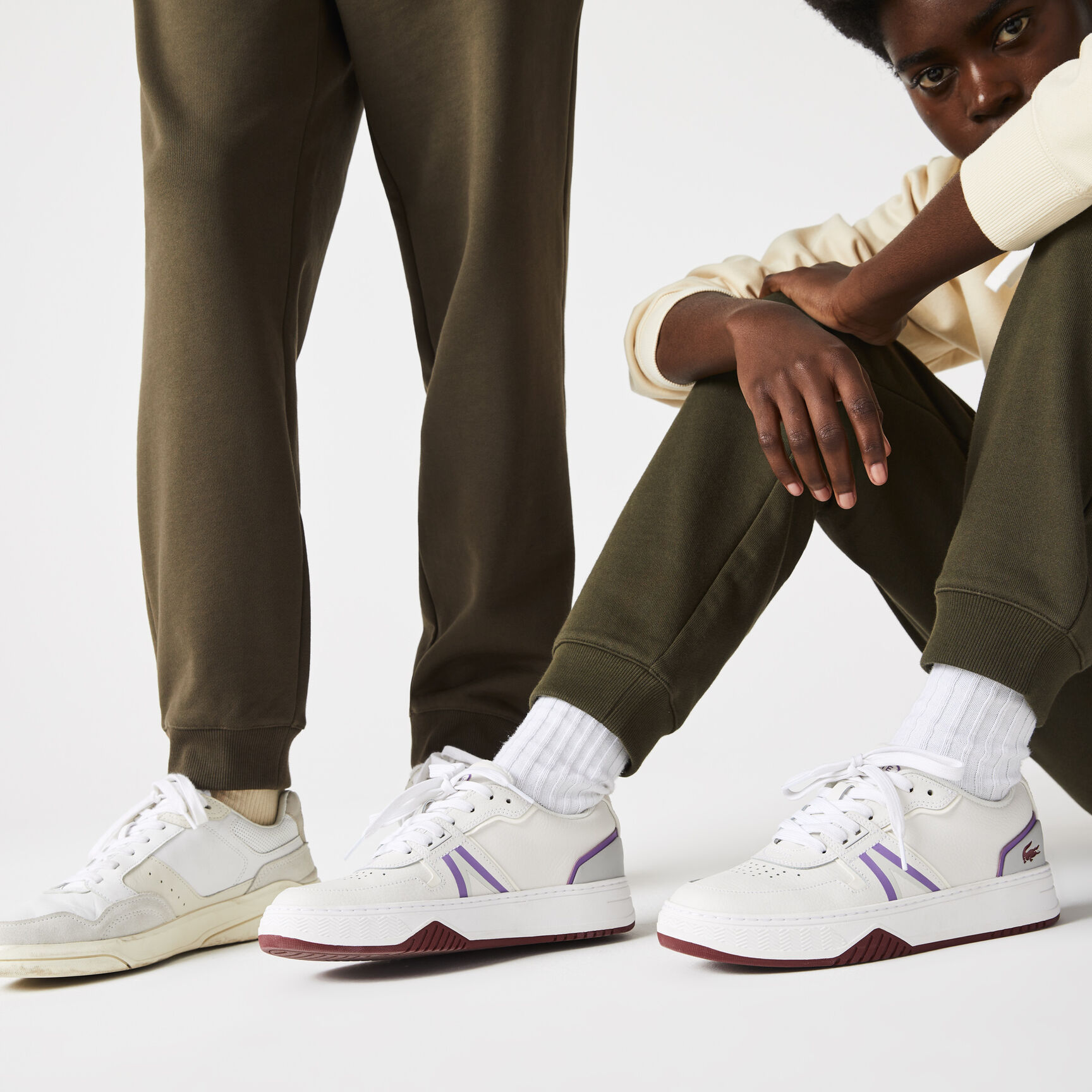 بنطلون رياضي صوف من القطن العضوي للجنسين