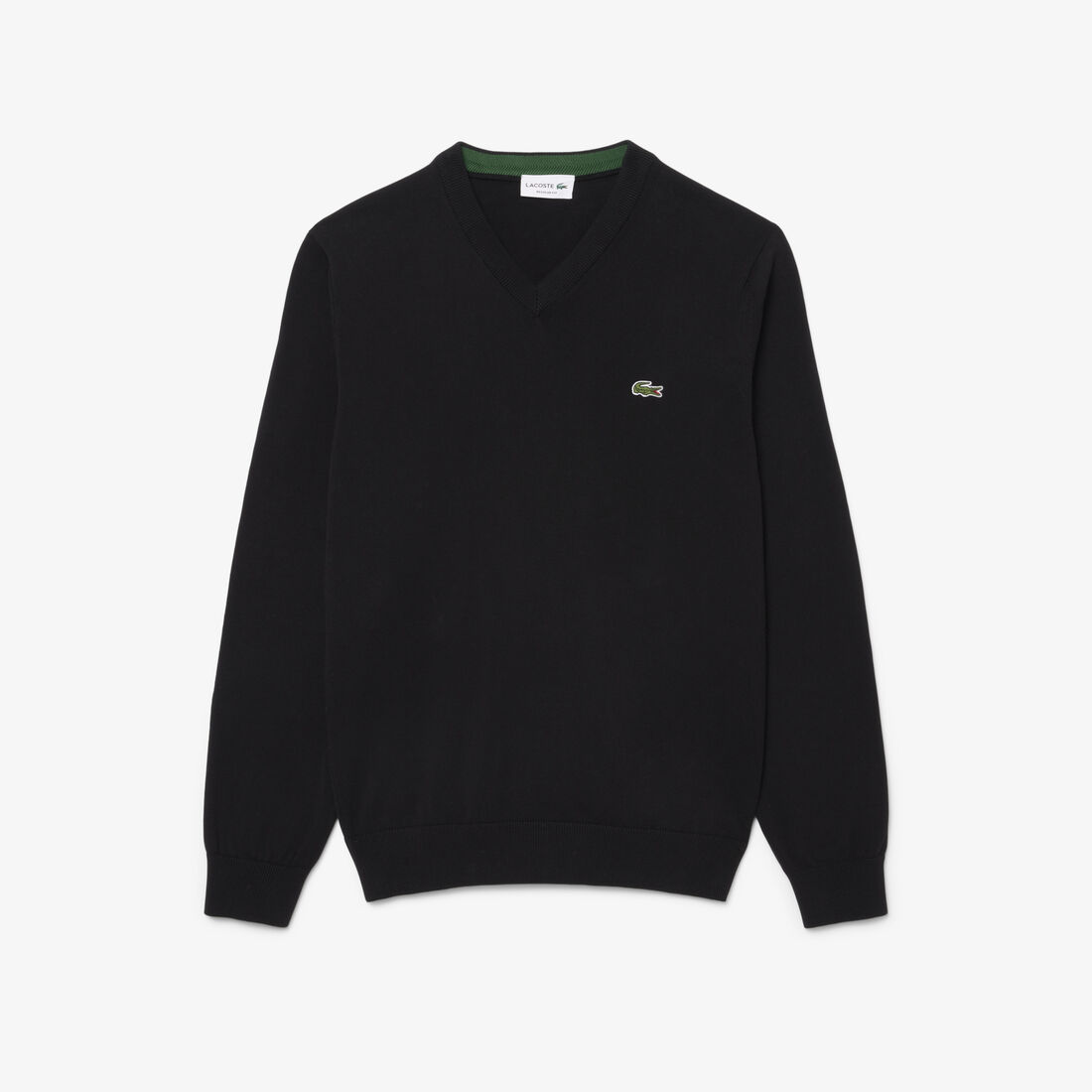 Monochrome Cotton V-neck Sweater Monochrome Cotton V-neck Sweater