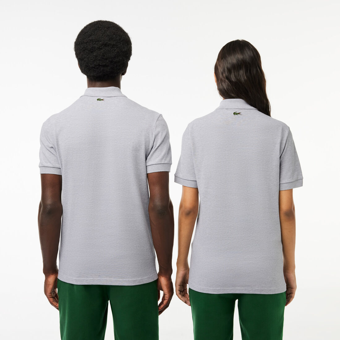 Lacoste Signature Print Stretch Pique Polo Shirt Lacoste Signature Print Stretch Pique Polo Shirt