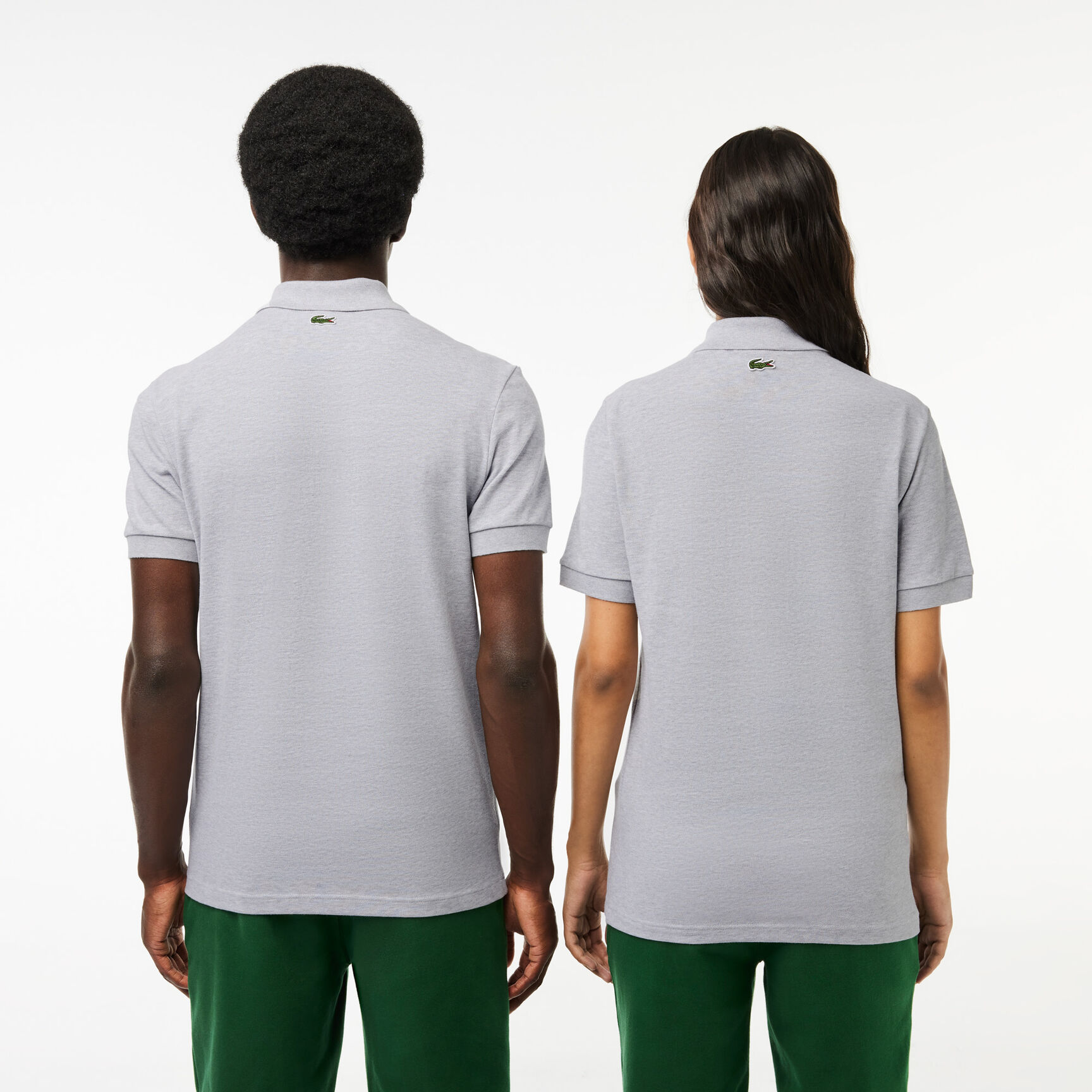 Lacoste Signature Print Stretch Pique Polo Shirt Lacoste Signature Print Stretch Pique Polo Shirt