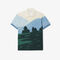 Classic Fit Printed Petit Pique Polo Shirt lacoste classic fit printed petit pique polo shirt