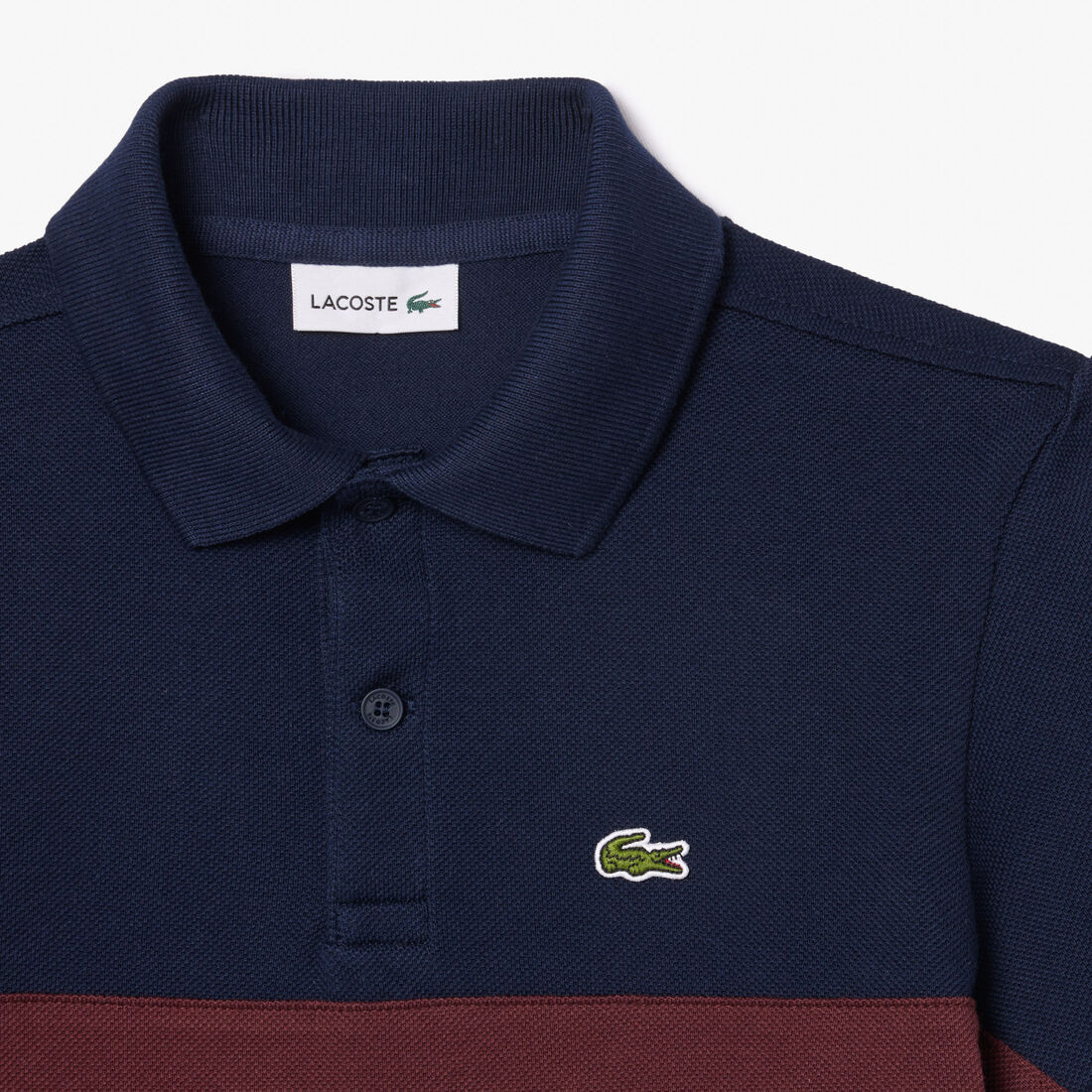 Contrast Stripe and Branding Polo Shirt Contrast Stripe and Branding Polo Shirt