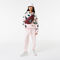 lacoste women s holiday oversized fit hooded fleece sweatshirt