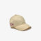 lacoste women s oversized embroidered crocodile lightweight nylon cap