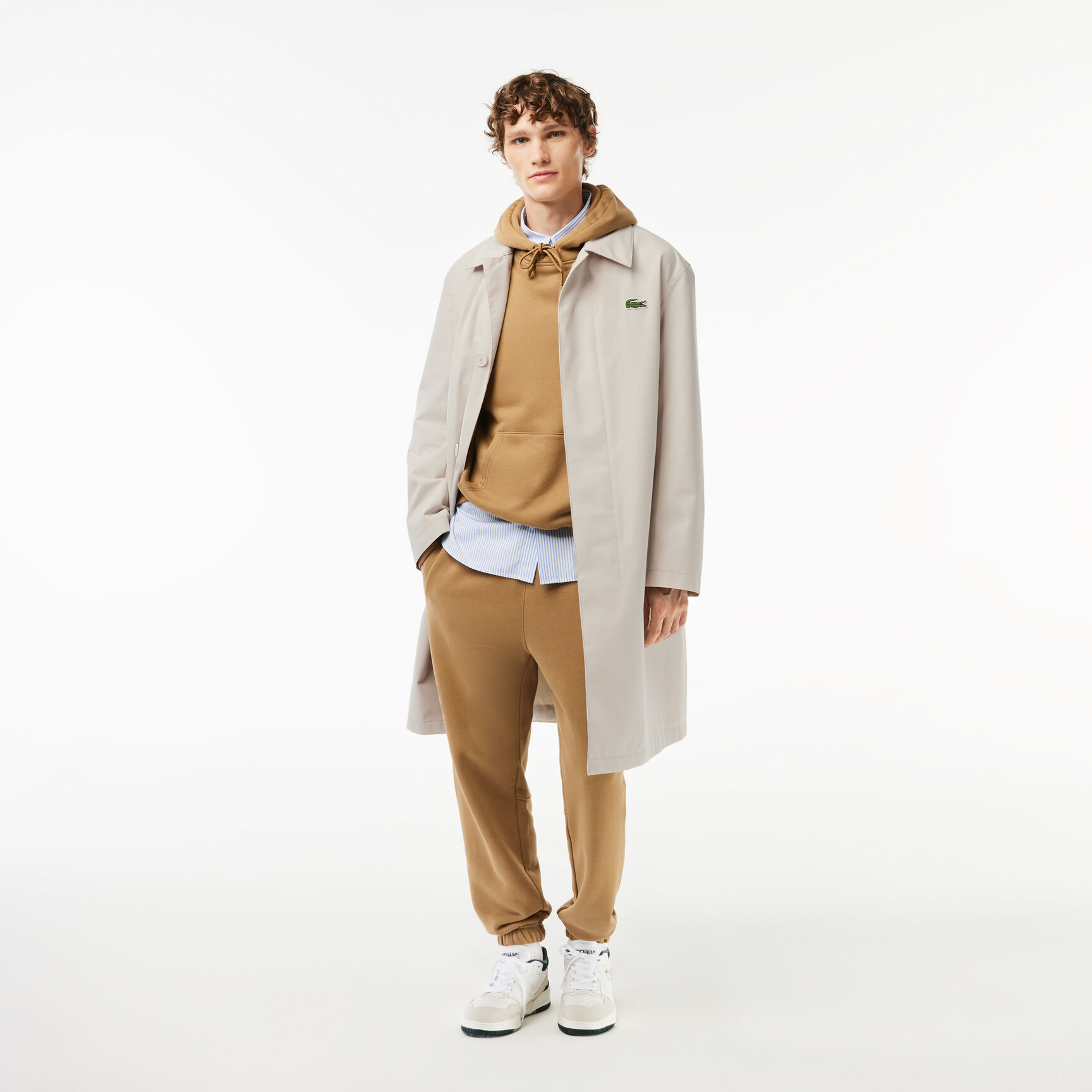 Lightweight Showerproof Cotton Twill Trench Coat Lightweight Showerproof Cotton Twill Trench Coat