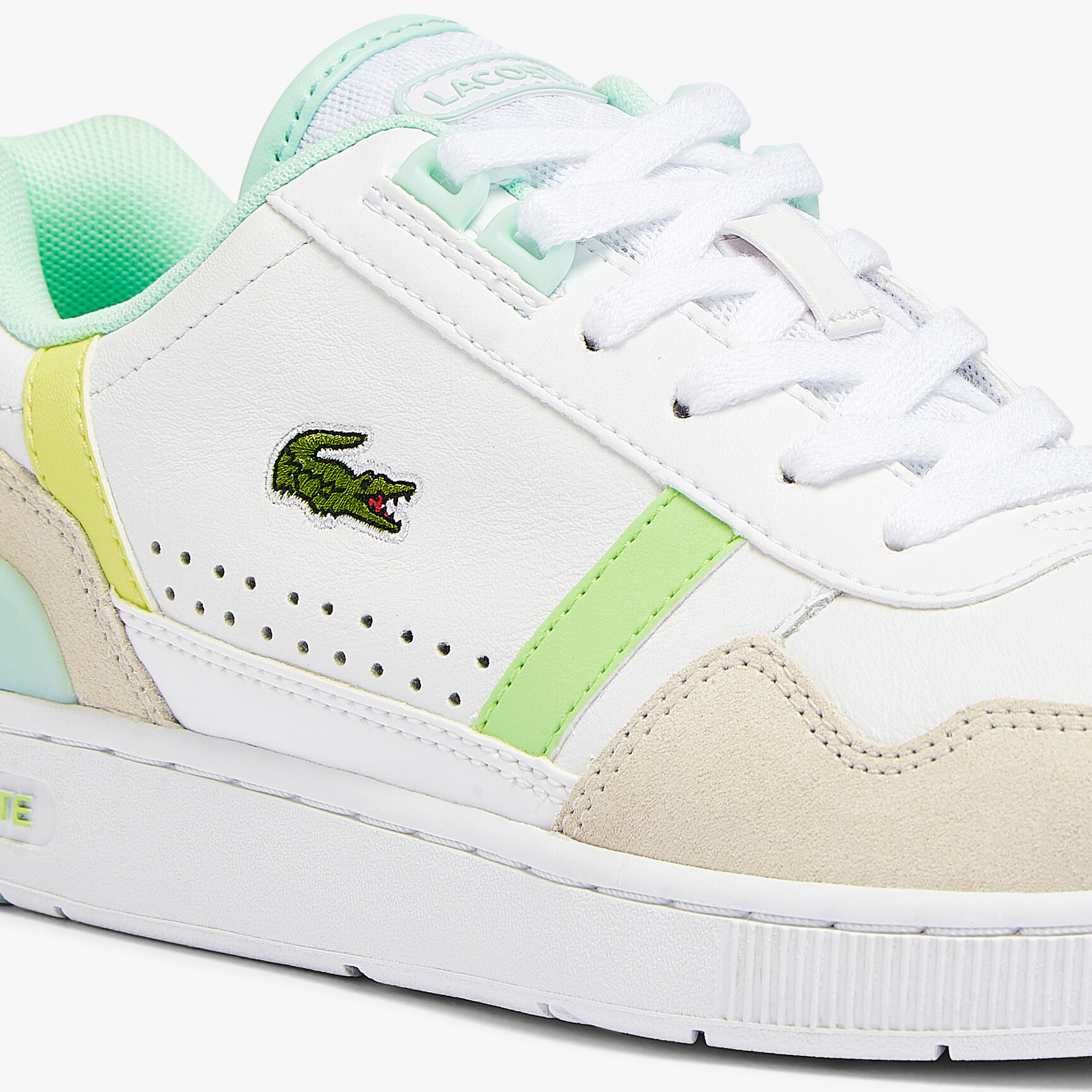 Women's T-Clip Leather Sneakers