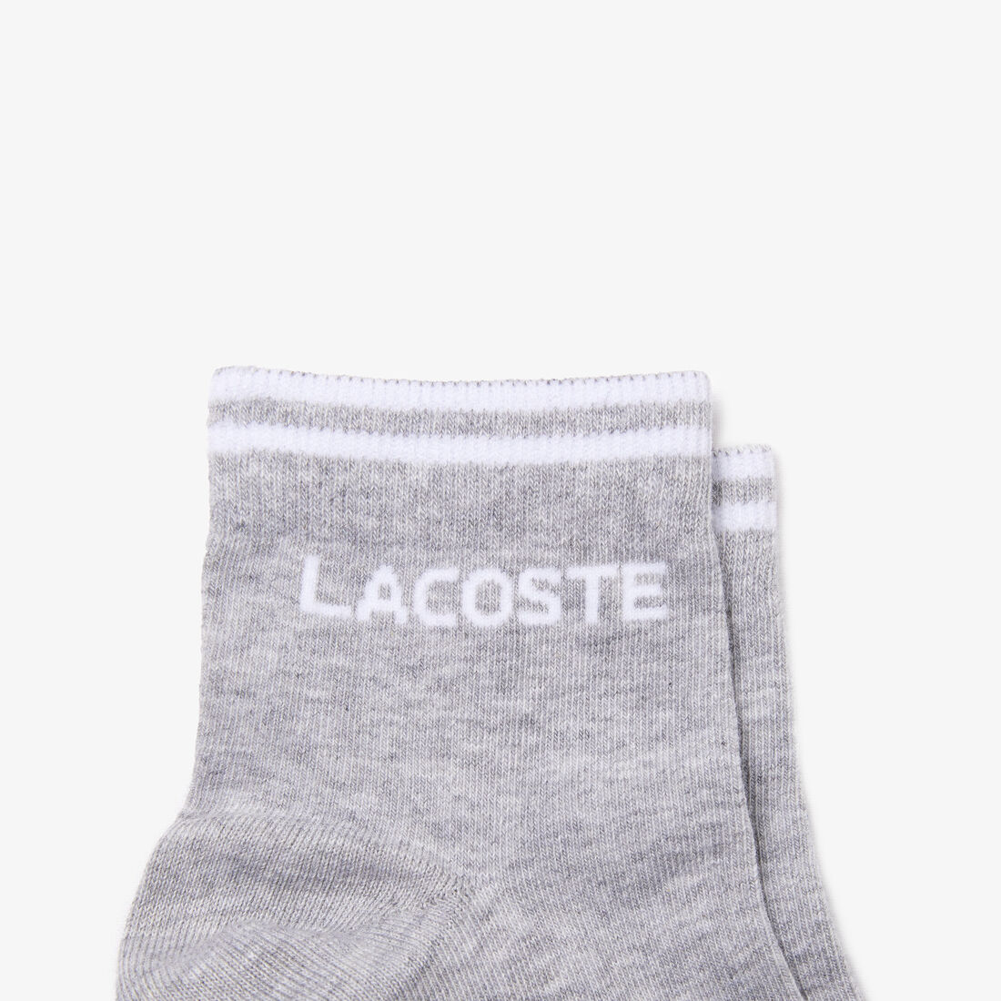 Men's Two-pack of Lacoste Tennis low-cut socks in jacquard jersey Men's Two-pack of Lacoste Tennis low-cut socks in jacquard jersey