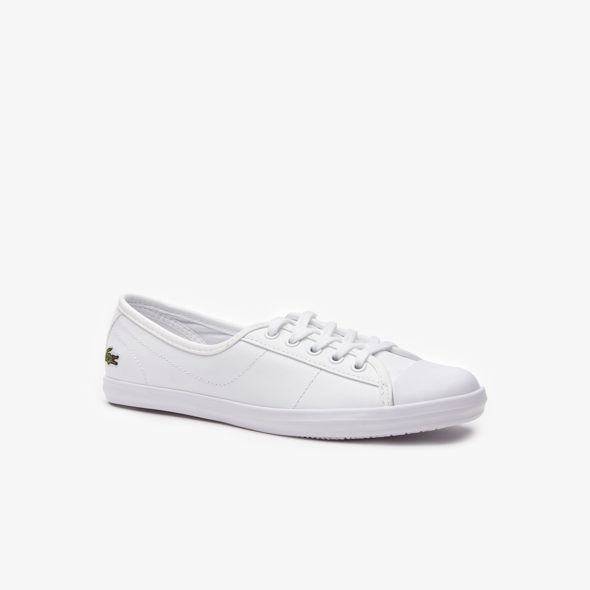 Lacoste white trainers womens online