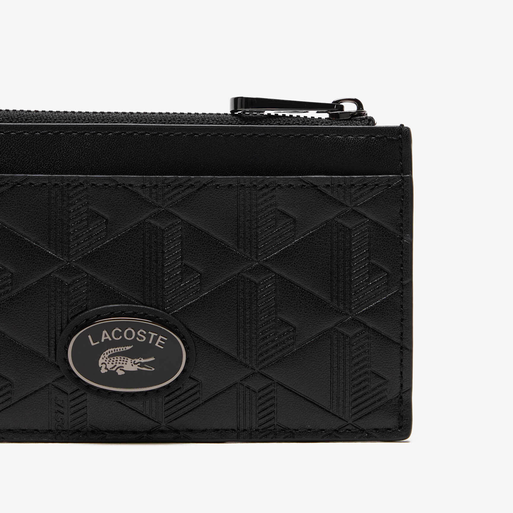 حافظة بطاقات نوموجرام جلدي بسحاب