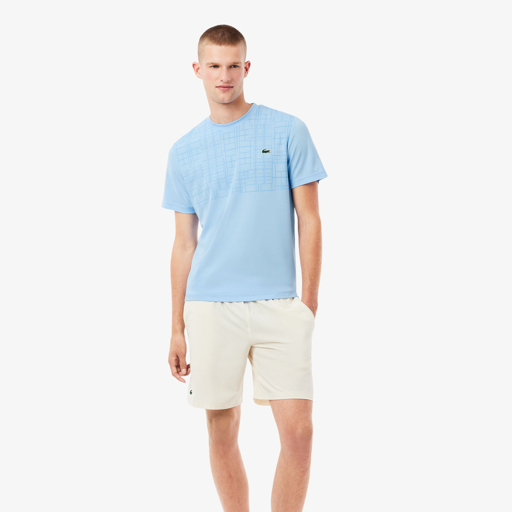 تي شيرت لاكوست تنس &times; نوفاك ديوكوفيتش