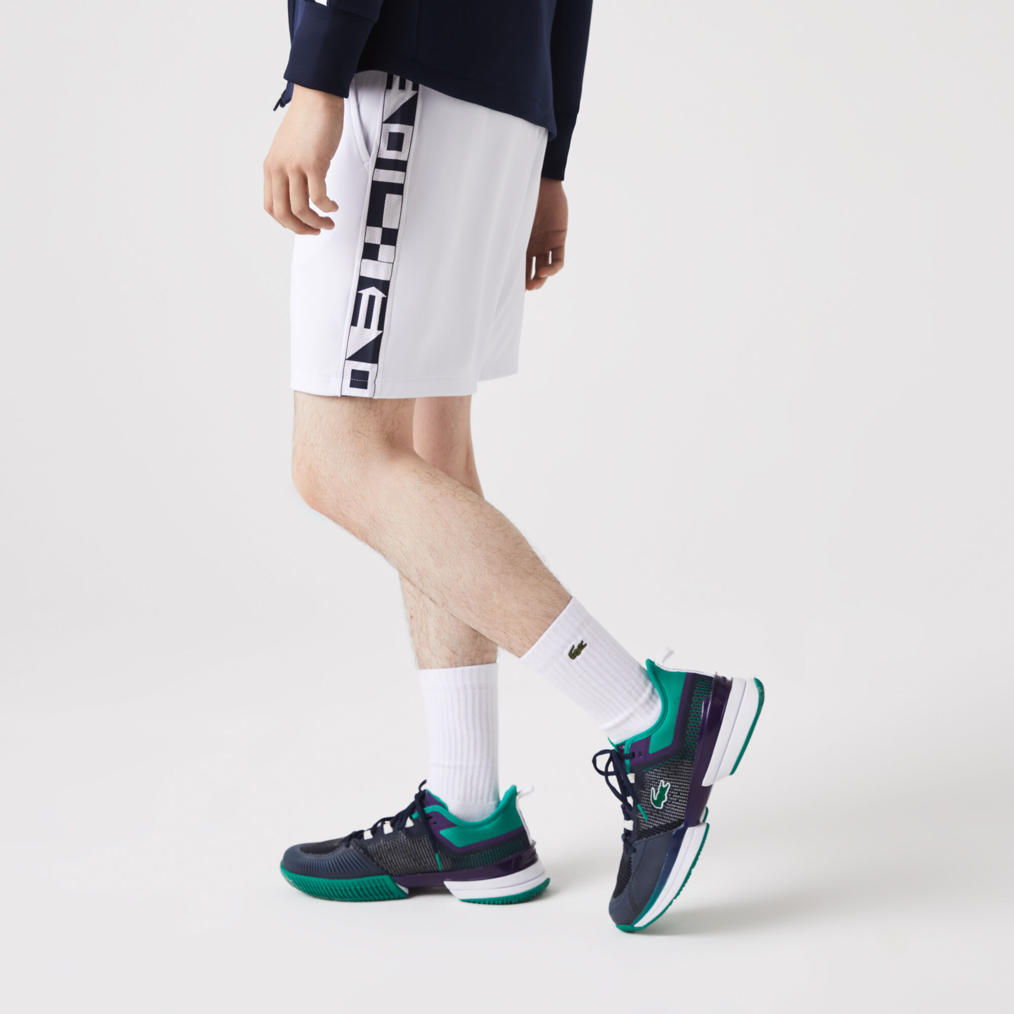 Mens lacoste sales tennis shorts