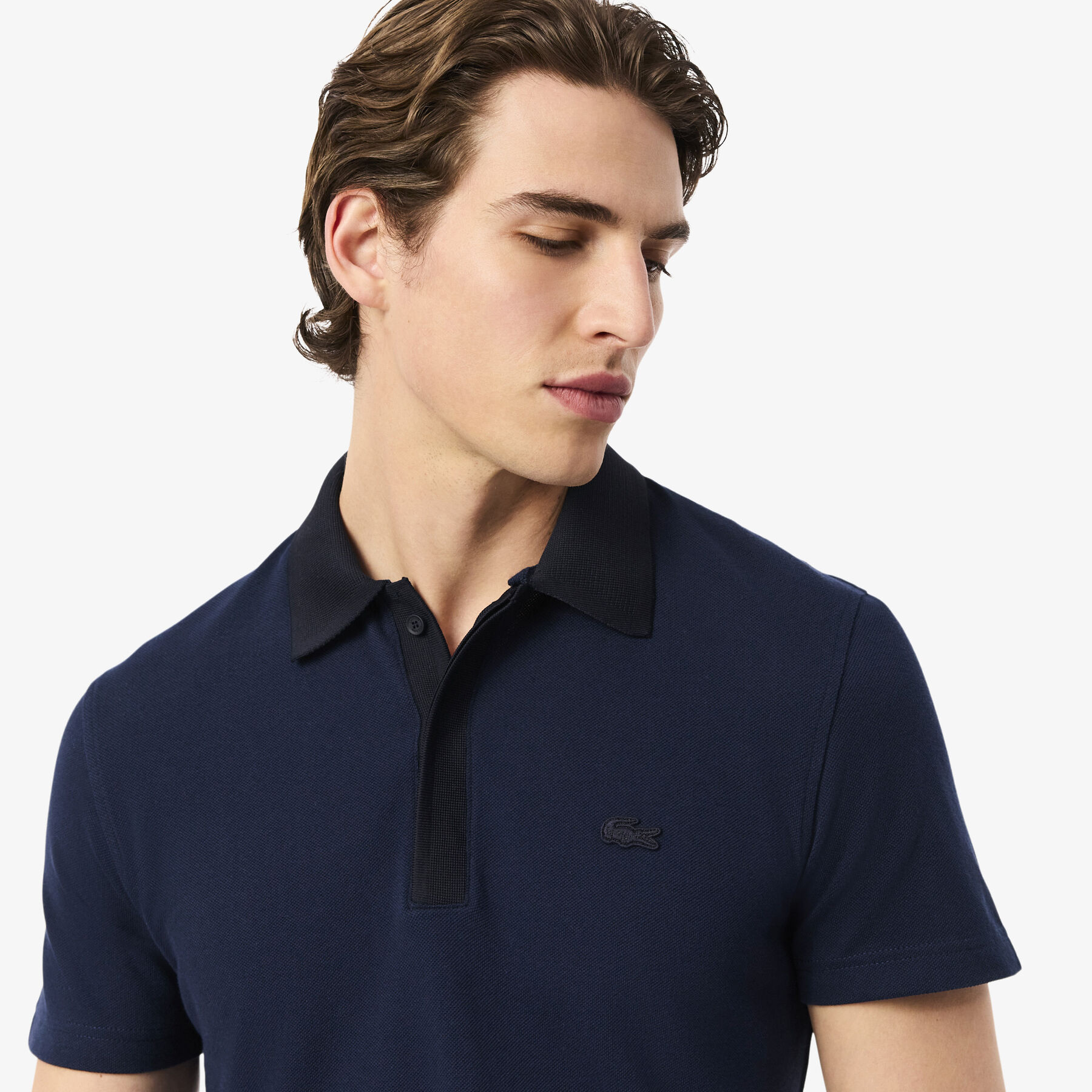 Regular Fit Pique Polo Shirt lacoste regular fit pique polo shirt