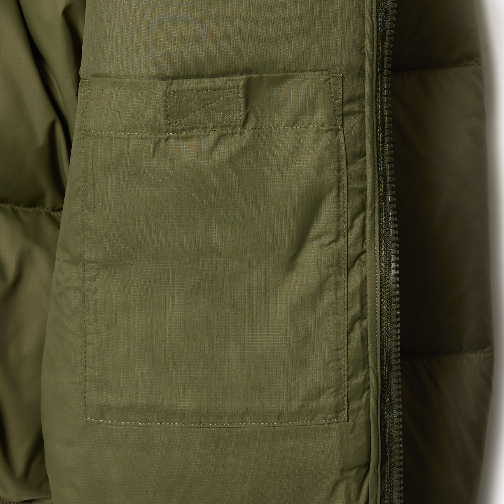Water-Repellent Hooded Down Jacket