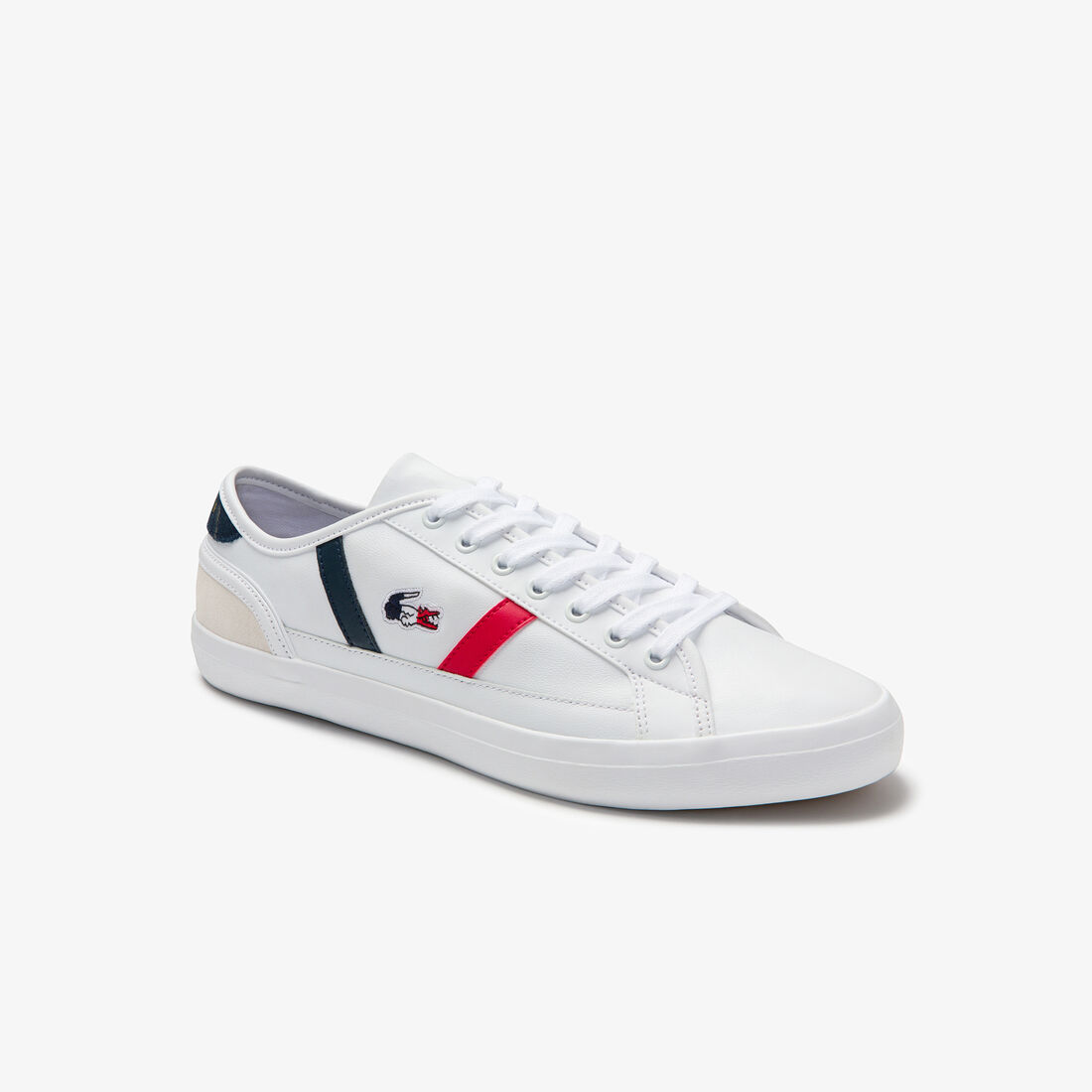 Women's Sideline Tricolore Leather Trainers