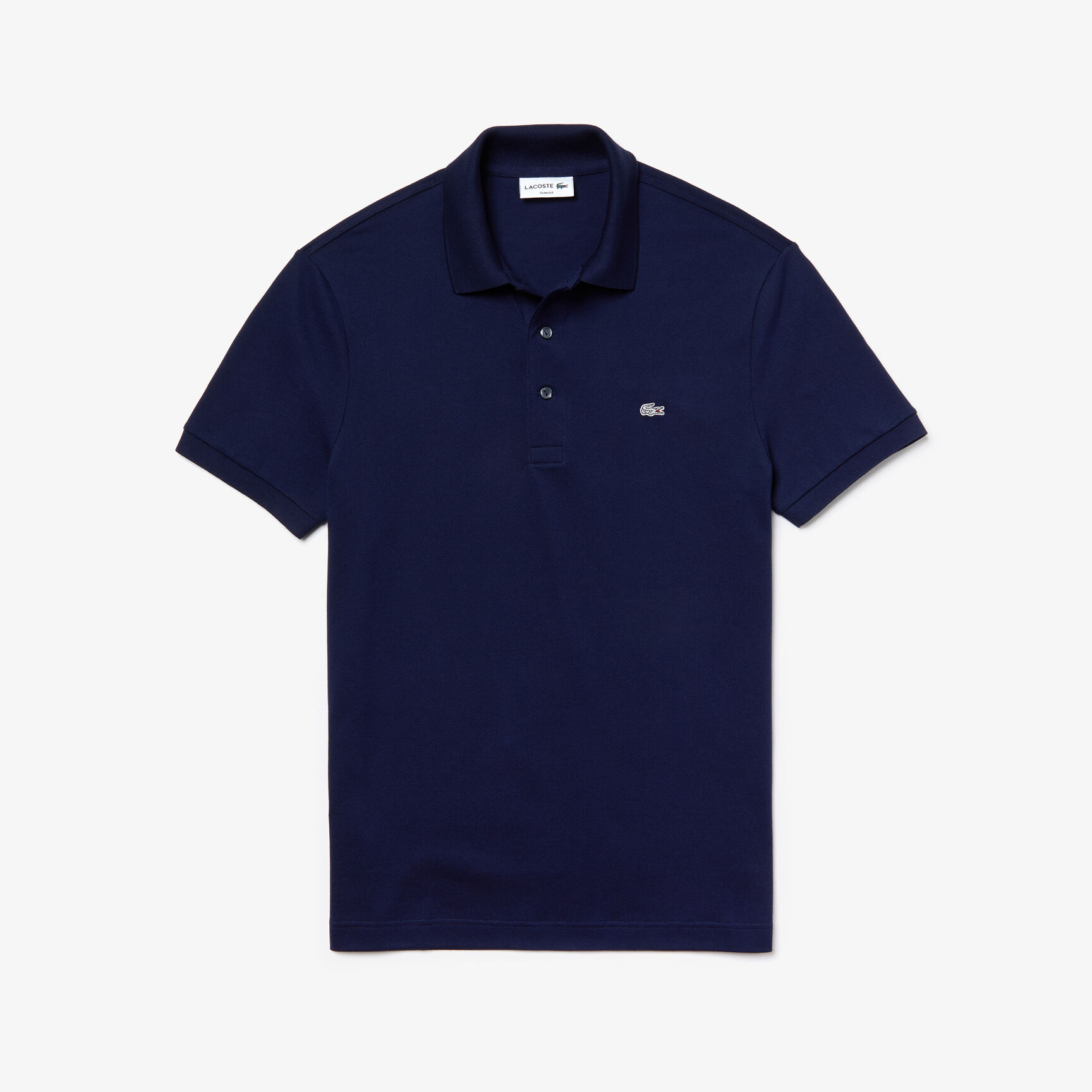 Slim Fit Stretch Petit Pique Polo Shirt
