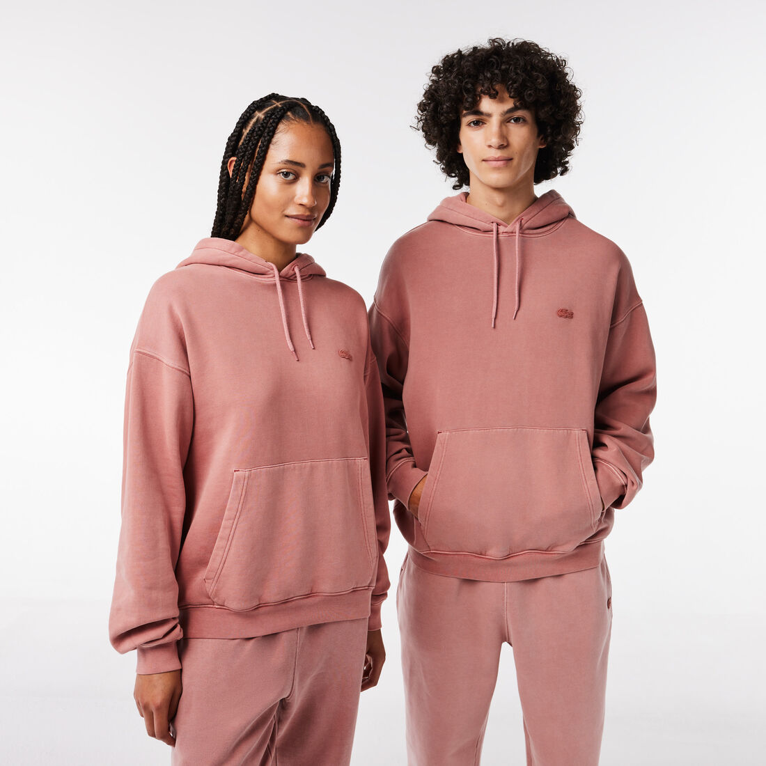 Loose Fit Cotton Fleece Jogger Hoodie