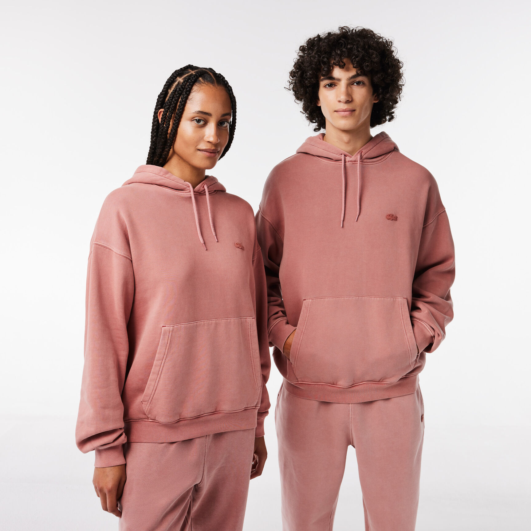 Loose Fit Cotton Fleece Jogger Hoodie