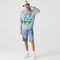 Men’s Crew Neck Landscape Print Fleece Sweatshirt lacoste men s crew neck landscape print fleece sweatshirt