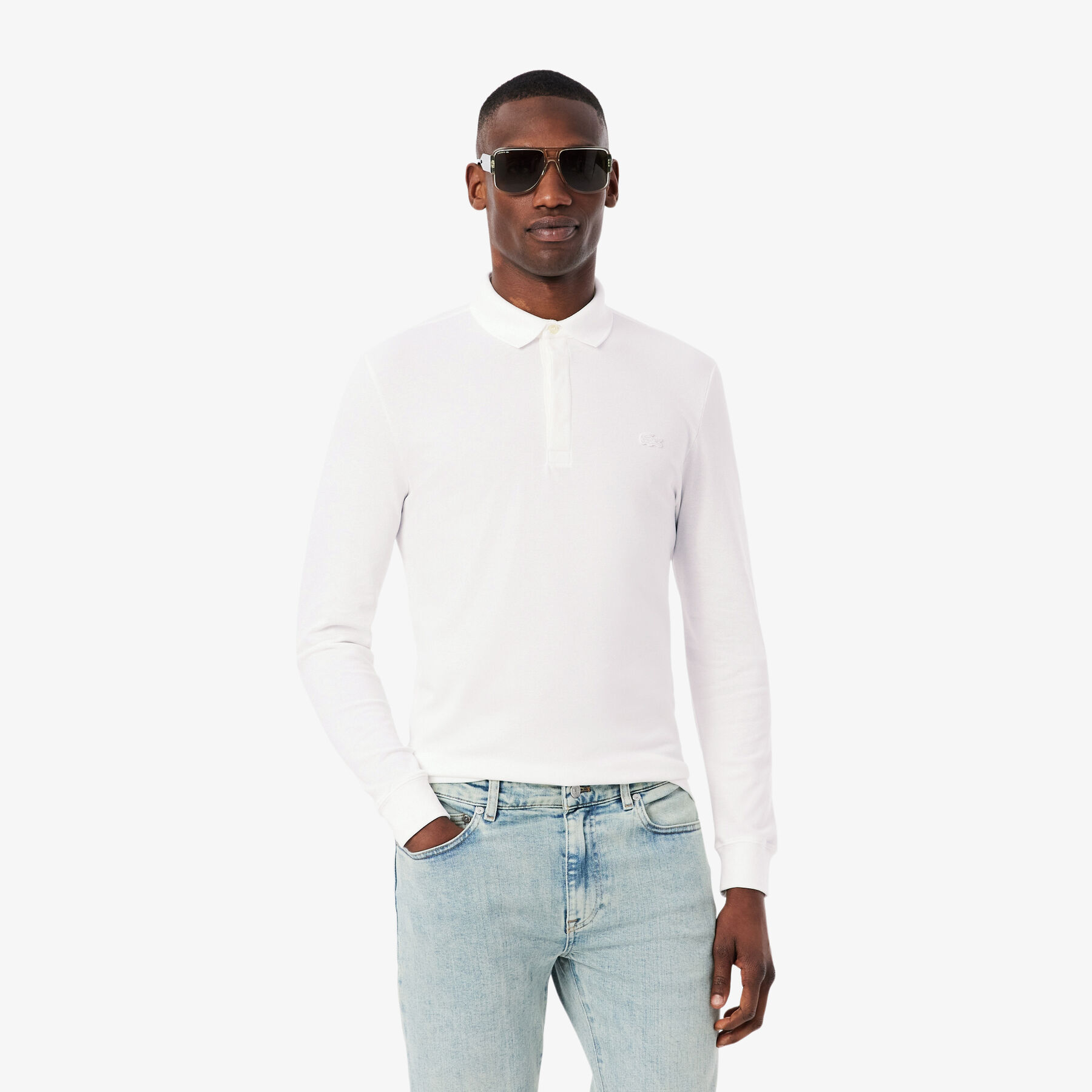 Regular Fit Paris Stretch Pique Polo Shirt Regular Fit Paris Stretch Pique Polo Shirt
